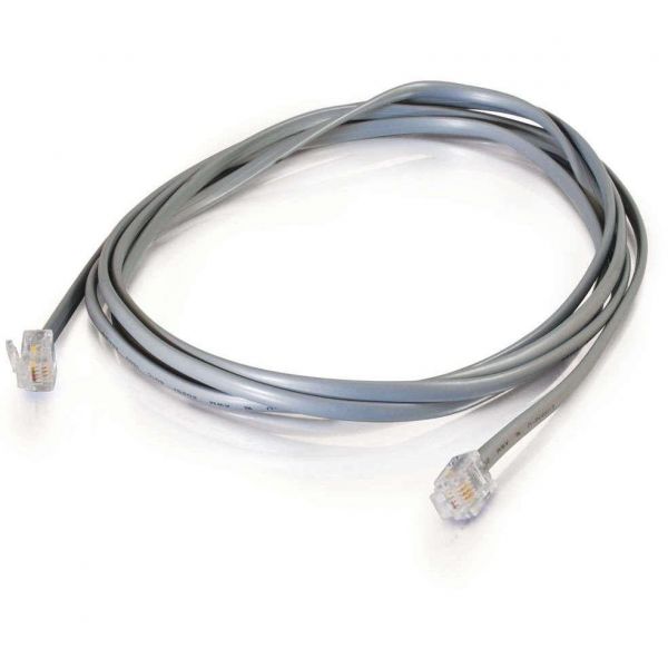 SYNX1773189 C2G 75ft RJ11 Modular Telephone Cable