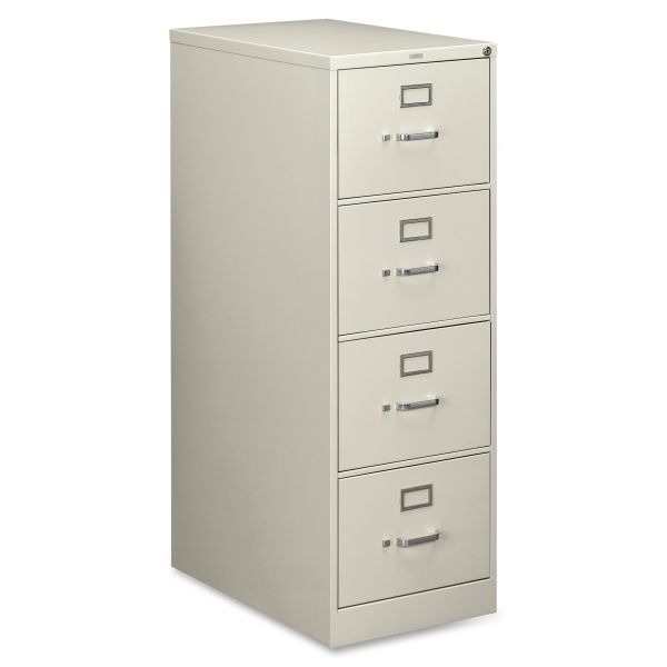 HON214CPQ HON 210 Series Four-Drawer, Full-Suspension File, Legal, 28-1/2d, Light Gray