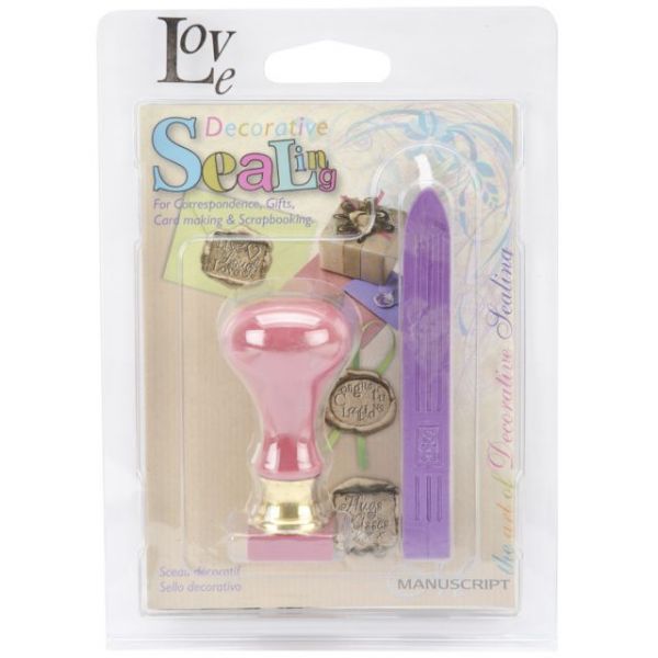 NOTM270296 Decorative Resin Seal W/Purple Wax