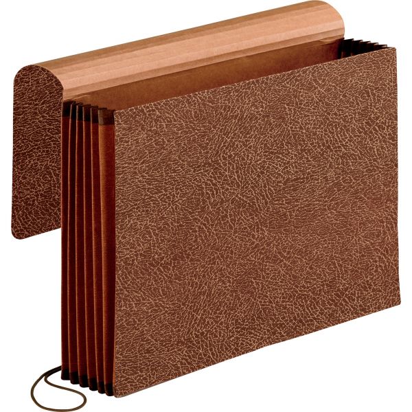 PFX60575 Pendaflex Premium Reinforced Expanding Wallet, 1 Pocket, Legal, Brown
