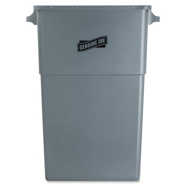 GJO60465 Genuine Joe Space-Saving 23 Gallon Trash Can