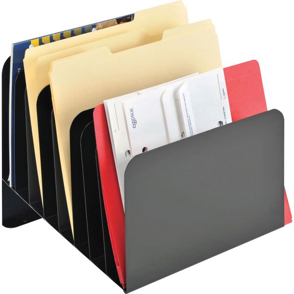 MMF264S8BLA MMF Steel Slanted Vertical Organizers
