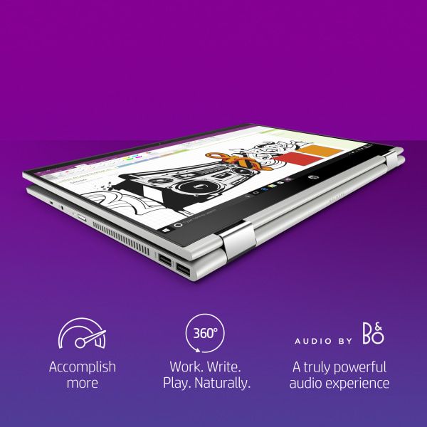 HP Pavilion x360 15-cr0055od Convertible 2-In-1 Laptop, 15.6