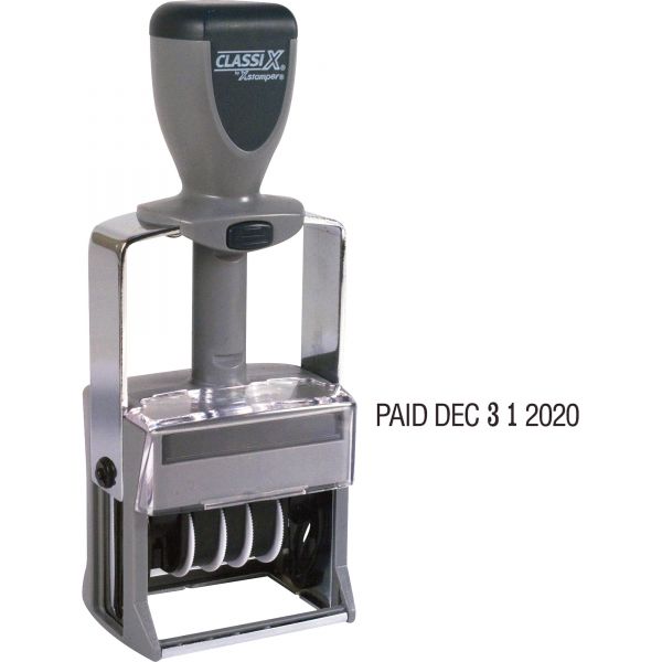 XST40140 Xstamper Self-Inking 12 Phrase Dater