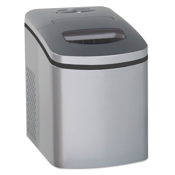 AVAIM12CIS Avanti Portable/Countertop Ice Maker, Silver, 9 3/4"W x 14"D x 13"H