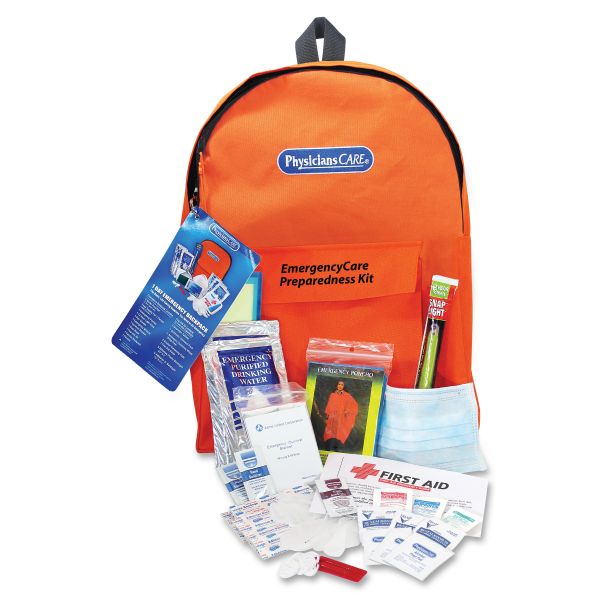 ACM90123 Acme United Personal Emergency First Aid Kit, Back Pack