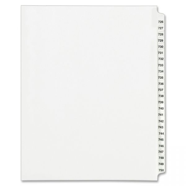 AVE82308 Avery Side Tab Collated Legal Index Dividers