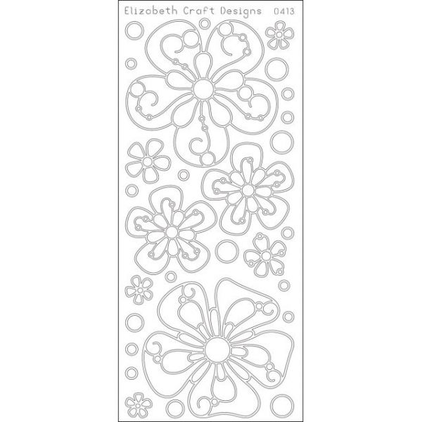 NOTM124370 Big Flowers Peel-Off Stickers