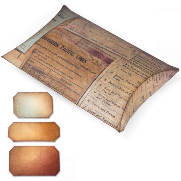 NOTM256003 Sizzix Movers & Shapers Large Base Die By Tim Holtz 6"X8.75"