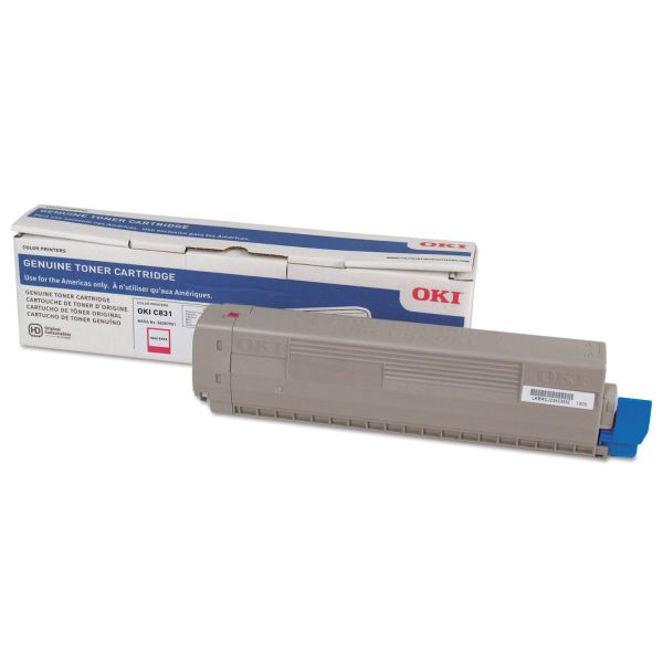 OKI44844510 Oki 44844510 Toner, 10,000 Page-Yield, Magenta