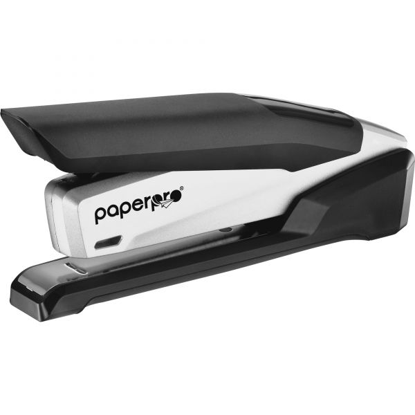 ACI1110 PaperPro inPOWER+ 28 Premium Desktop Stapler, 28-Sheet Capacity, Black/Silver