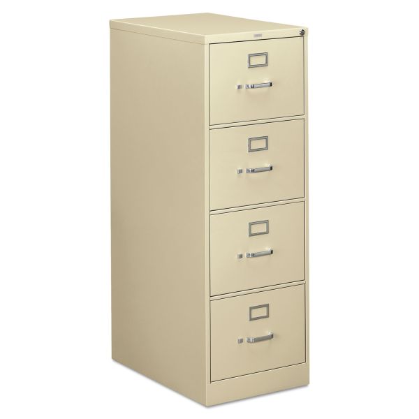 HON314CPL HON 310 Series Four-Drawer, Full-Suspension File, Legal, 26-1/2d, Putty