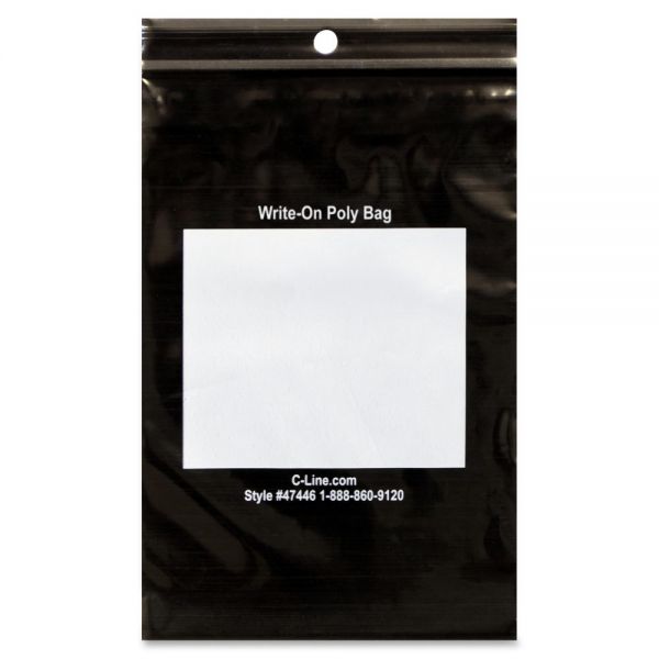 CLI47446 C-Line Write-On Reclosable Bags