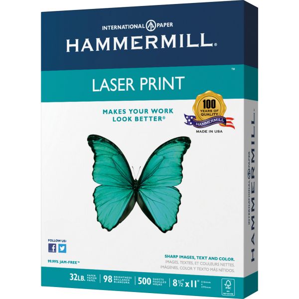HAM104646RM Hammermill Laser Print Inkjet, Laser Print Laser Paper
