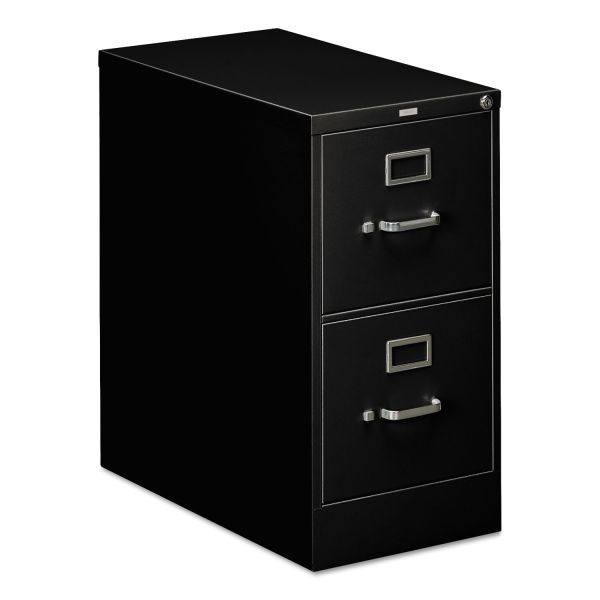 HON312PP HON 310 Series Two-Drawer, Full-Suspension File, Letter, 26-1/2d, Black