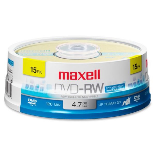 SYNX2715077 Maxell Rewritable DVD Media