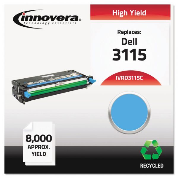 IVRD3115C Innovera Remanufactured 310-8379 (3115) High-Yield Toner, Cyan