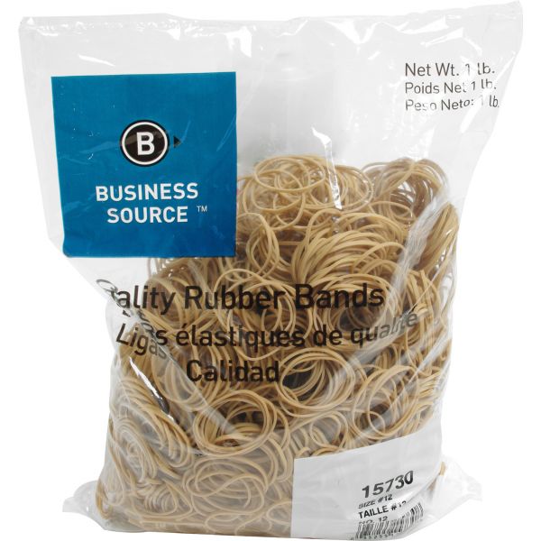BSN15730 Business Source #12 Rubber Bands