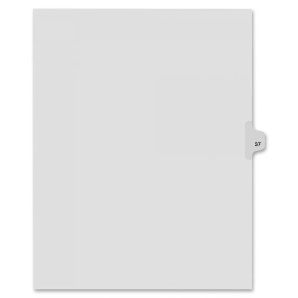 KLF82237 Kleer-Fax 80000 Series Side Tab Legal Index Dividers