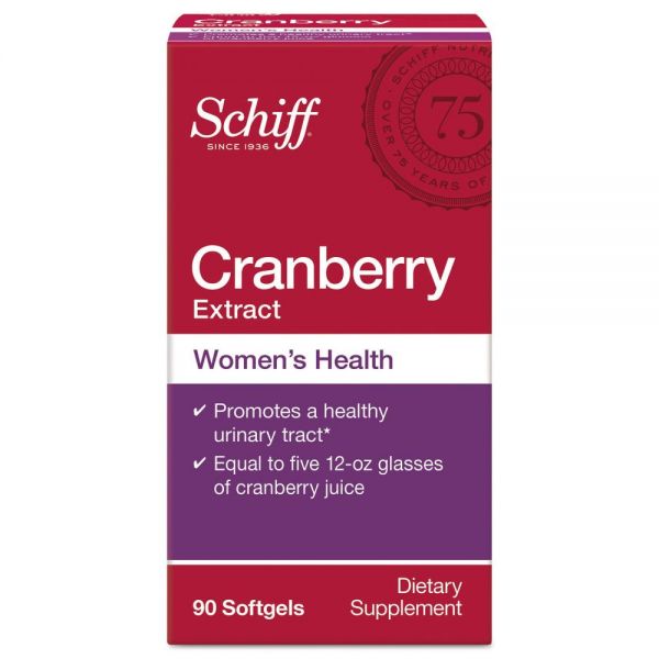 SFS10710 Schiff Cranberry Extract Softgel, 90 Count