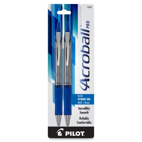PIL31902 Pilot Acroball Pro Retractable Ballpoint Pens