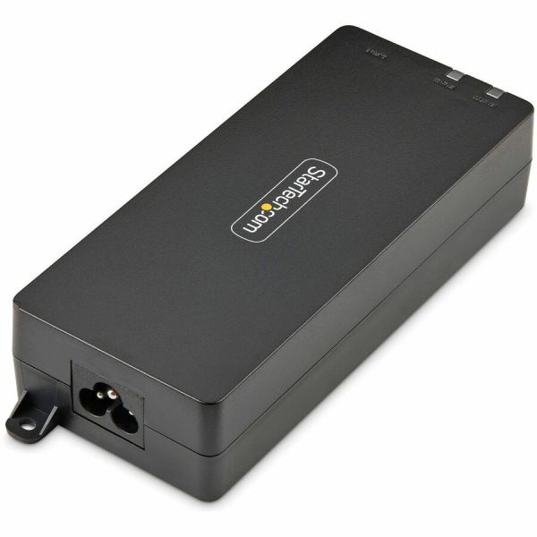 StarTech 1-Port 10Gbps Gigabit PoE++ Injector, 90W, 2.5/5/10G Ethernet ...