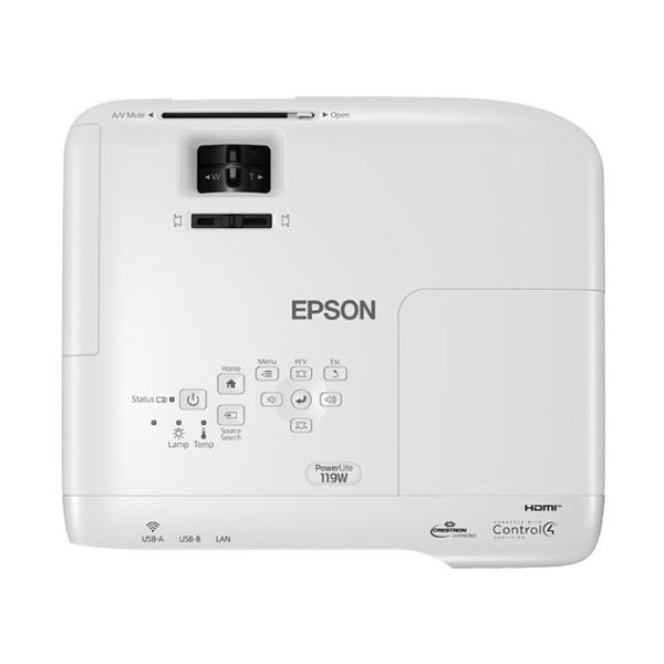 Epson PowerLite 119W LCD Projector - 4:3 - Ceiling Mountable - 1280x ...