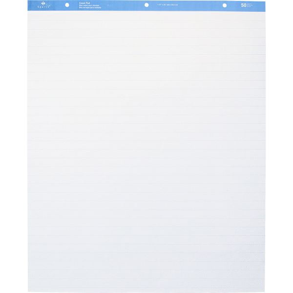 SPR52736 Sparco Standard Ruled Easel Pads