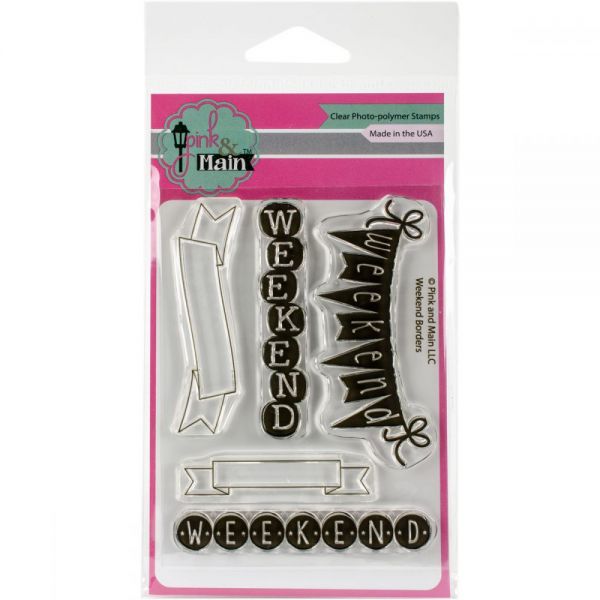 NOTM344613 Pink & Main Clear Stamps 3"X4"