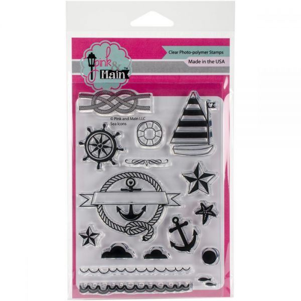NOTM344652 Pink & Main Clear Stamps 4"X6"