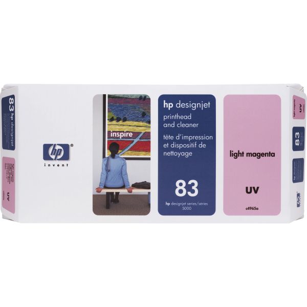 HEWC4965A HP 83, (C4965A) UV Light Magenta Printhead and Cleaner