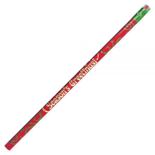 MPD7922B Moon Products Season's Greetings Themed Pencils