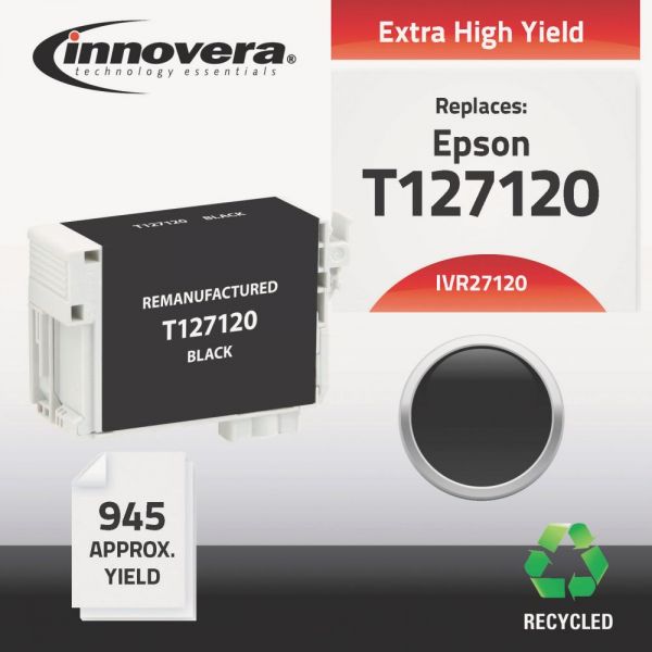 IVR27120 Innovera Remanufactured T127120 (127) Ink, Black