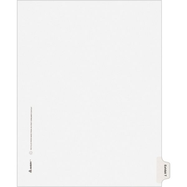 AVE82126 Avery Legal Exhibit Index Dividers
