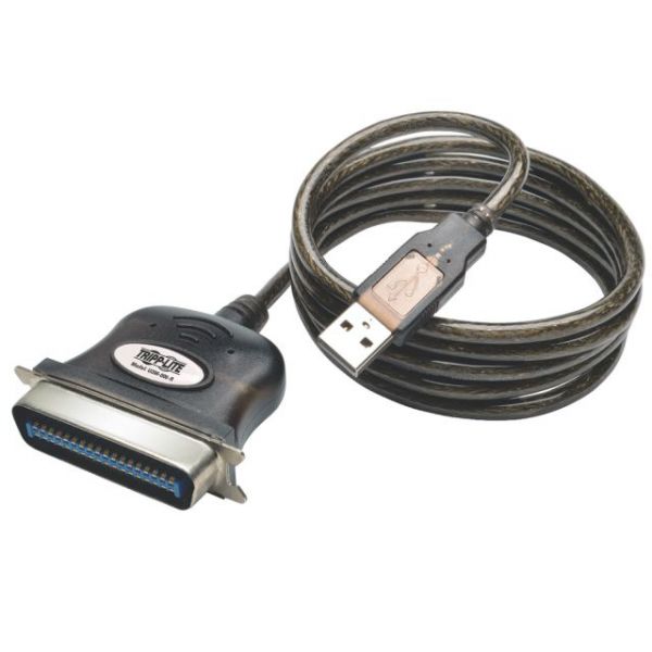 SYNX4099076 Tripp Lite USB to Parallel Printer Cable (USB-A to Centronics 36 M/M), 10-ft
