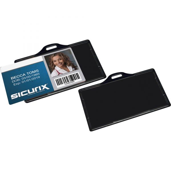 BAU68310 Baumgartens Horizontal ID Card Holders