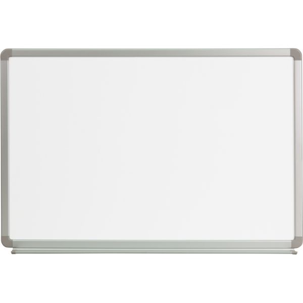 FHFYU60X90WHITEGG Flash Furniture 36" x 24" Magnetic Dry Erase Whiteboard