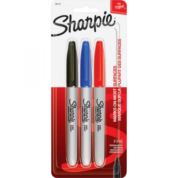 SAN30173PP Sharpie Fine Point Permanent Markers
