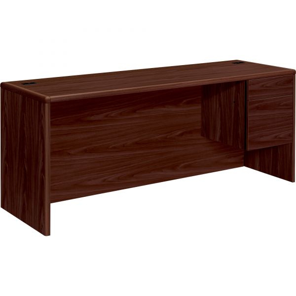 HON10745RNN HON 10700 Series Right Pedestal Credenza | 1 Box / 1 File Drawer | 72"W
