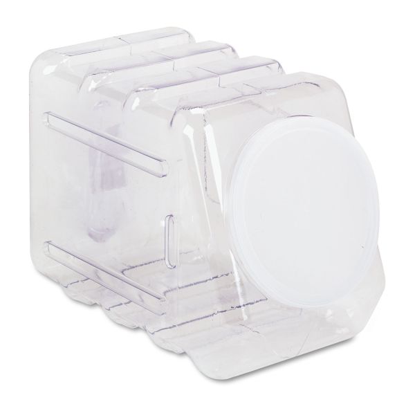 PAC27660 Pacon Interlocking Storage Container with Lid, Clear Plastic