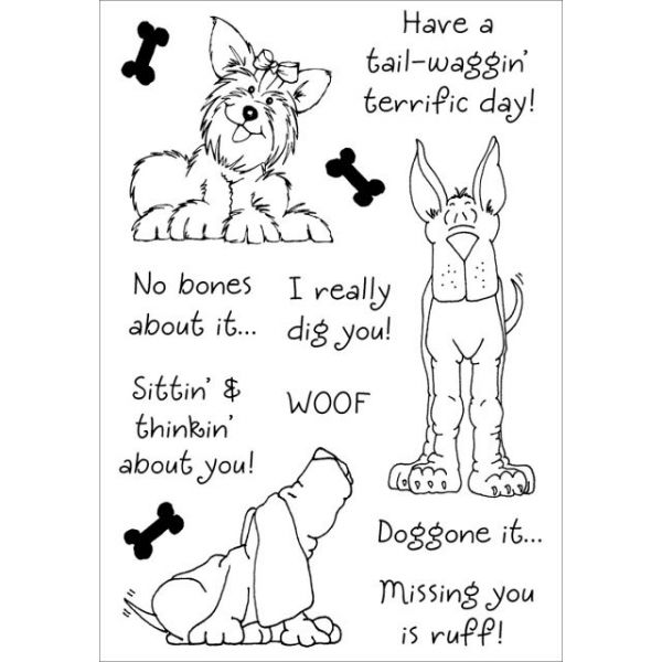 NOTM483922 Inky Antics Clear Stamp Set 5.5"X4"