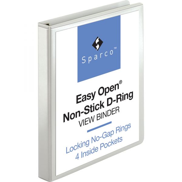 SPR26955 Sparco Locking 1" 3-Ring Binder