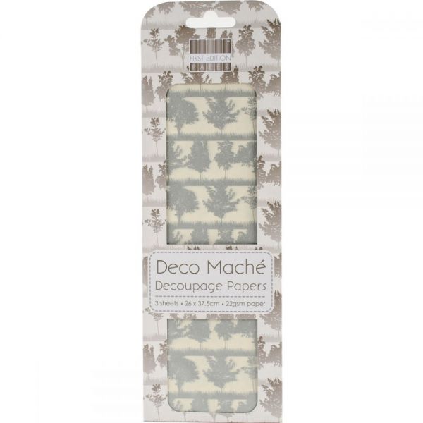 NOTM335996 Deco Mache Paper 10.25"X14.75" 3/Pkg