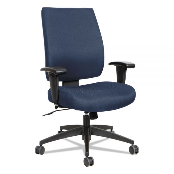 ALEHPS4202 Alera Alera Wrigley Series High Performance Mid-Back Synchro-Tilt Task Chair, Blue