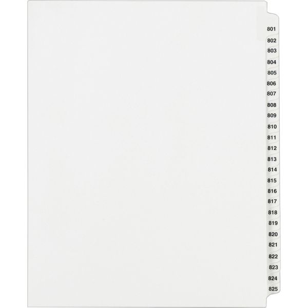 AVE82311 Avery Standard Collated Legal Exhibit Divider Sets - Avery Style