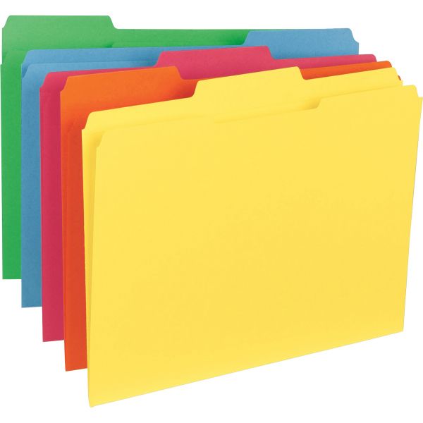 SPRSP21274 Sparco Top Tab Colored File Folders