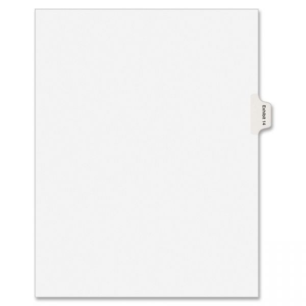 AVE82146 Avery Legal Exhibit Index Dividers