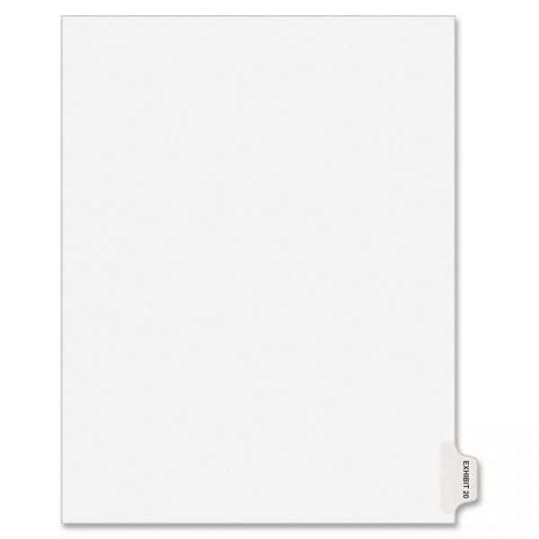AVE82340 Avery Individual Side-Tab Legal Index Dividers