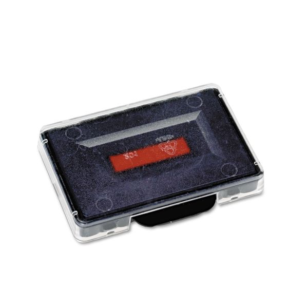 USSP5460BR Identity Group Trodat T5460 Dater Replacement Ink Pad, 1 3/8 x 2 3/8, Blue/Red