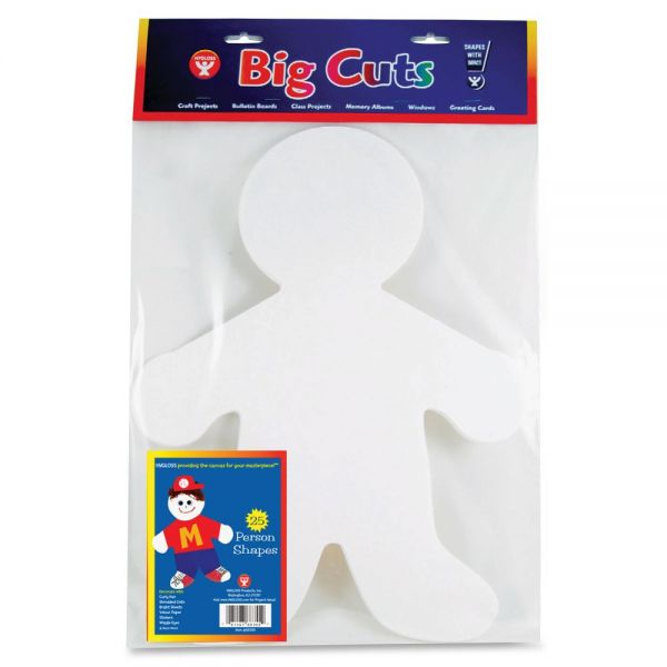 HYX68355 Hygloss Big Cuts Person Shapes